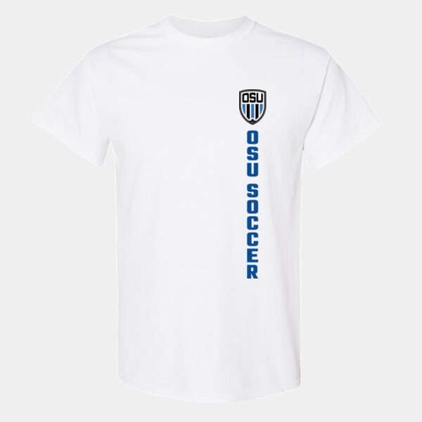 Shield Text Gildan Unisex Printed T-Shirt Thumbnail