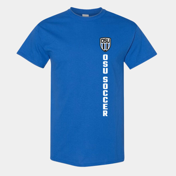 Shield Text Gildan Unisex Printed T-Shirt Thumbnail