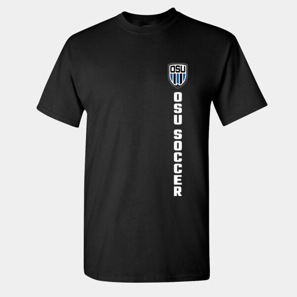 Shield Text Gildan Unisex Printed T-Shirt Thumbnail